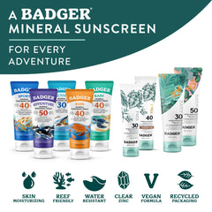 Badger tube in hand showing compact scale and easy application