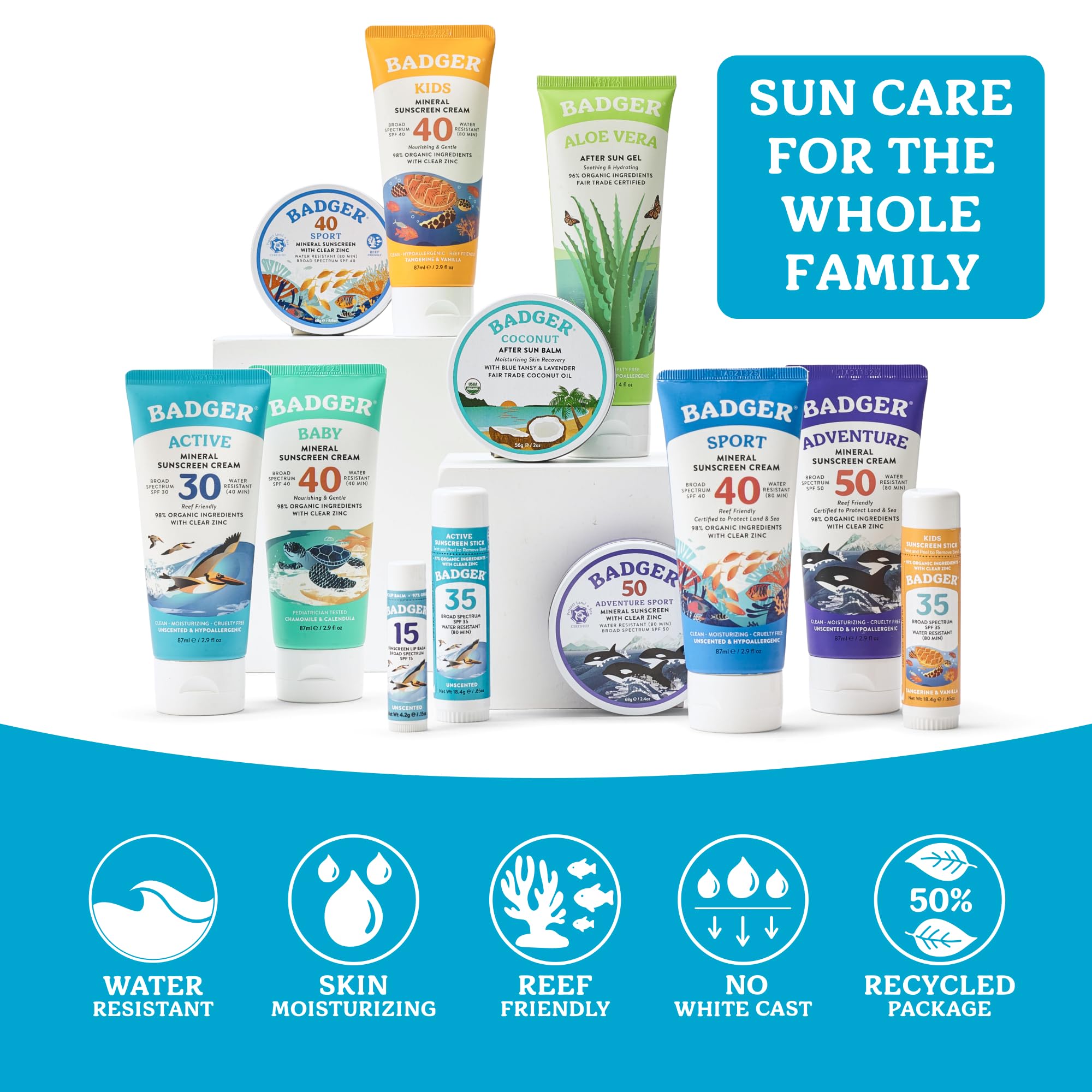 Badger ingredients including sunflower and seabuckthorn for nourishment