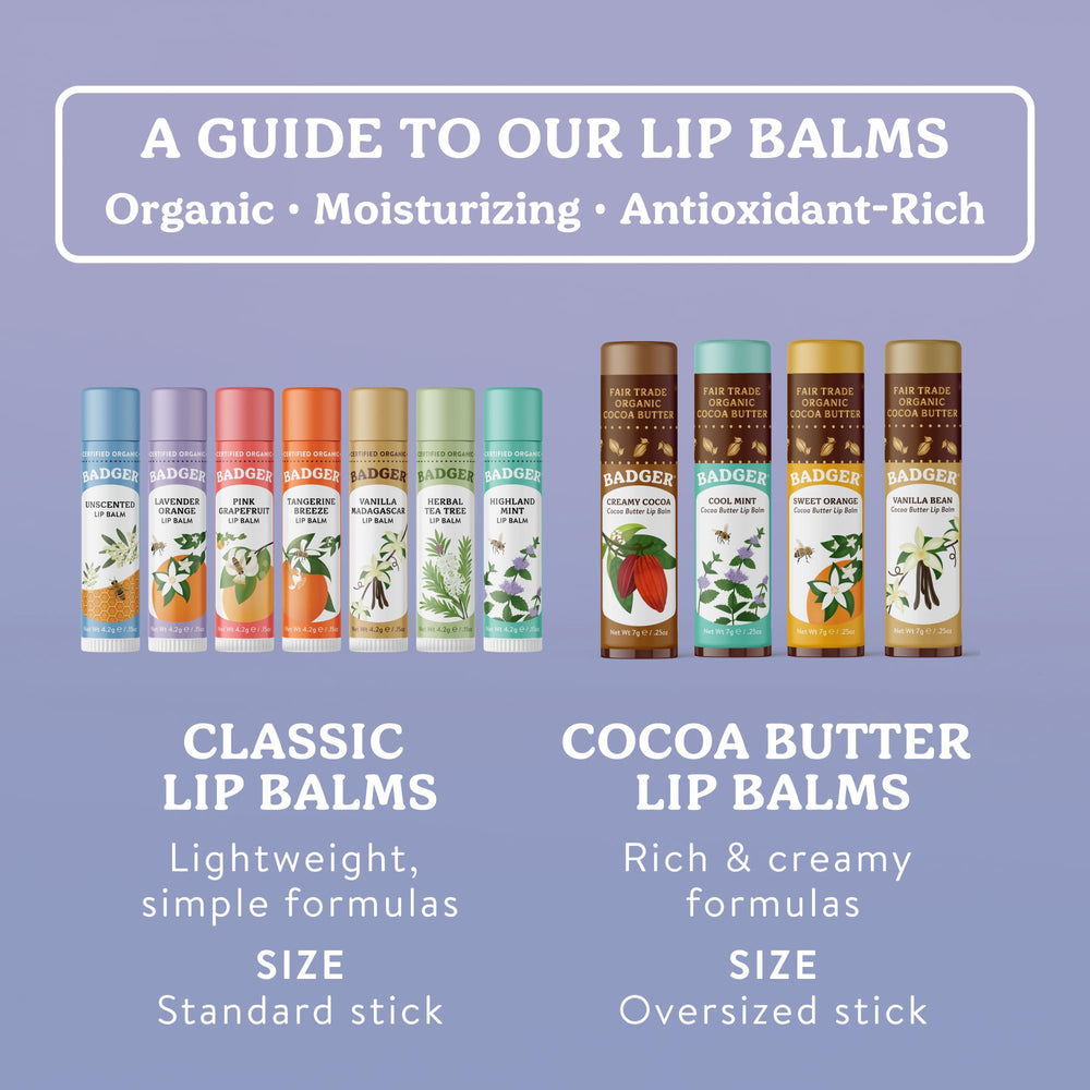 Badger balm held in hand showing size and travel-friendly convenience benefits