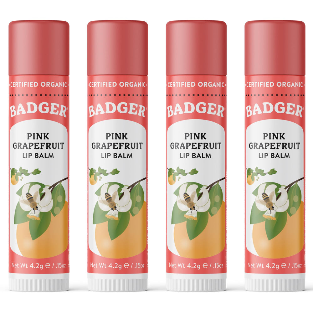Badger front tube showing label and citrus design for easy identification and benefit