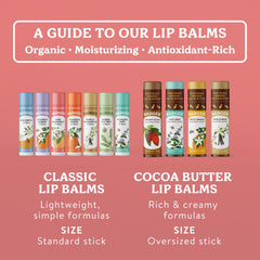 Badger lip balm used outdoors for on-the-go hydration and fresh citrus boost