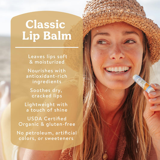 Badger close-up of balm texture illustrating smooth glide benefit