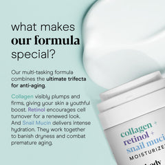 Baebody cream on fingertip demonstrating lightweight spreadability benefit