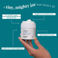 Baebody ingredient focus hyaluronic acid dropper showing hydration benefit