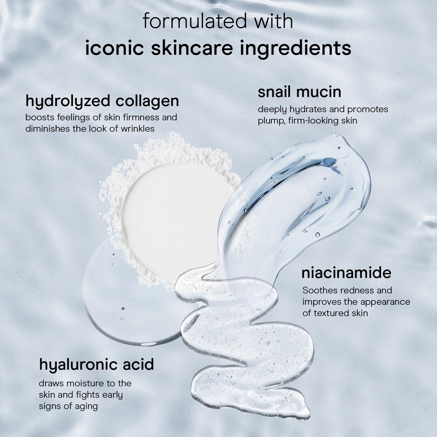 Baebody snail mucin ingredient jar highlighting rejuvenating texture support