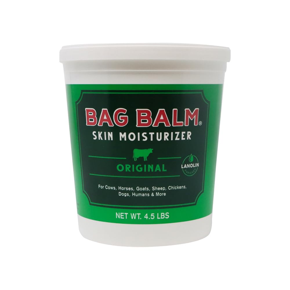 Bag Balm 72oz pail front view showing brand and bulk size benefit