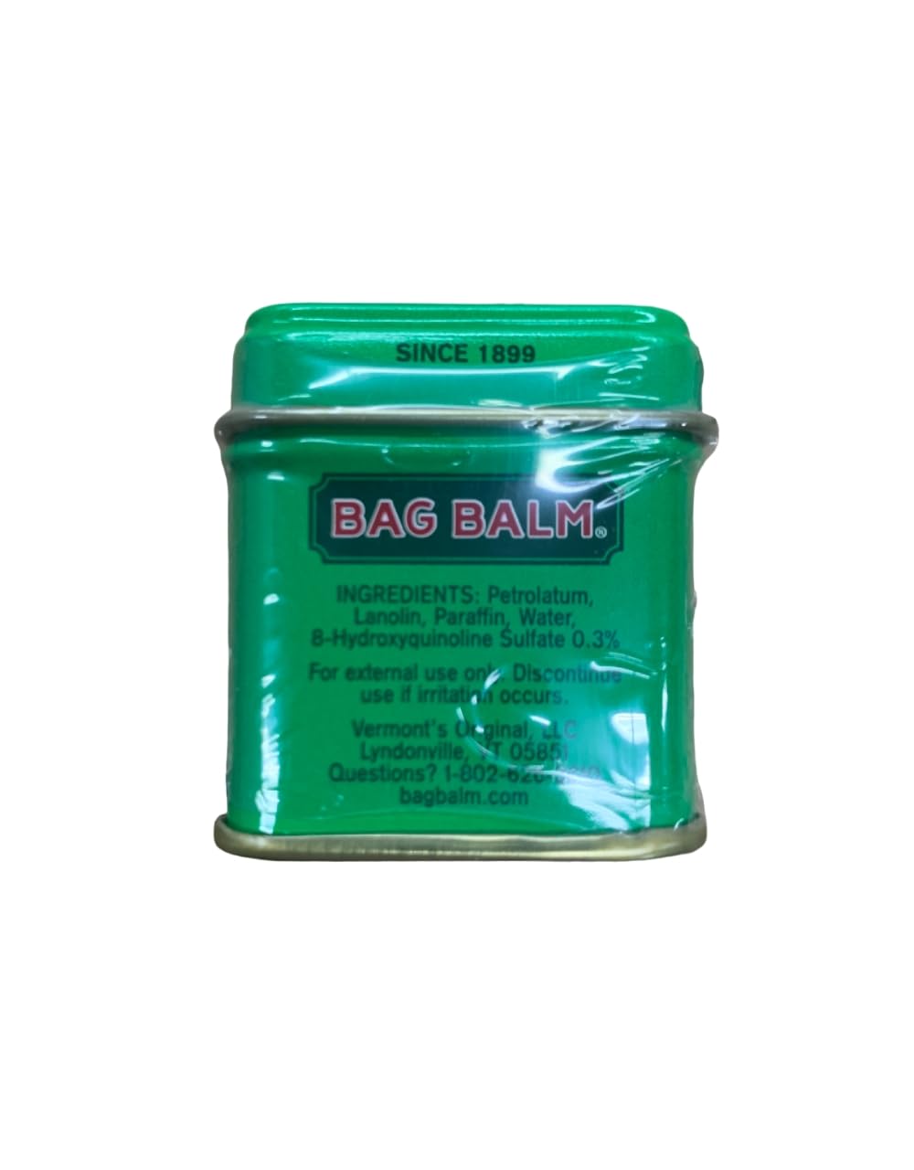 Bag Balm cream dollop on fingertip highlighting rich texture and deep hydration