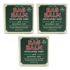 Bag Balm front packaging showing rosemary mint scent and benefits