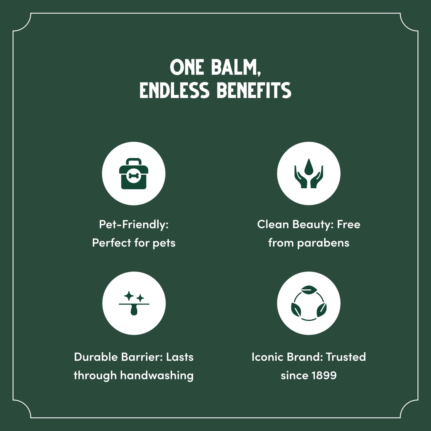 Bag Balm ingredients label close-up highlighting simple five-ingredient formula