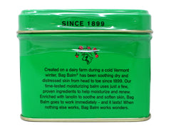 Clear product label showing Bag Balm ingredients and safe topical use
