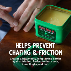Bag Balm used on lips and cuticles to soften and condition skin