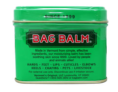 Application of Bag Balm to a pet's dry patch for soothing and protection