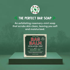 Bag Balm close-up of soap texture highlighting exfoliant particles