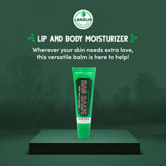 Bag Balm texture top-down view showing rich, moisturizing consistency