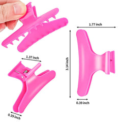 BAHABY clips separating hair during coloring for cleaner application