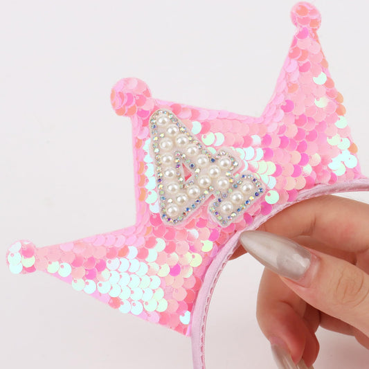 BAHABY close-up of sequins and pearl rhinestone 4, highlights sparkle