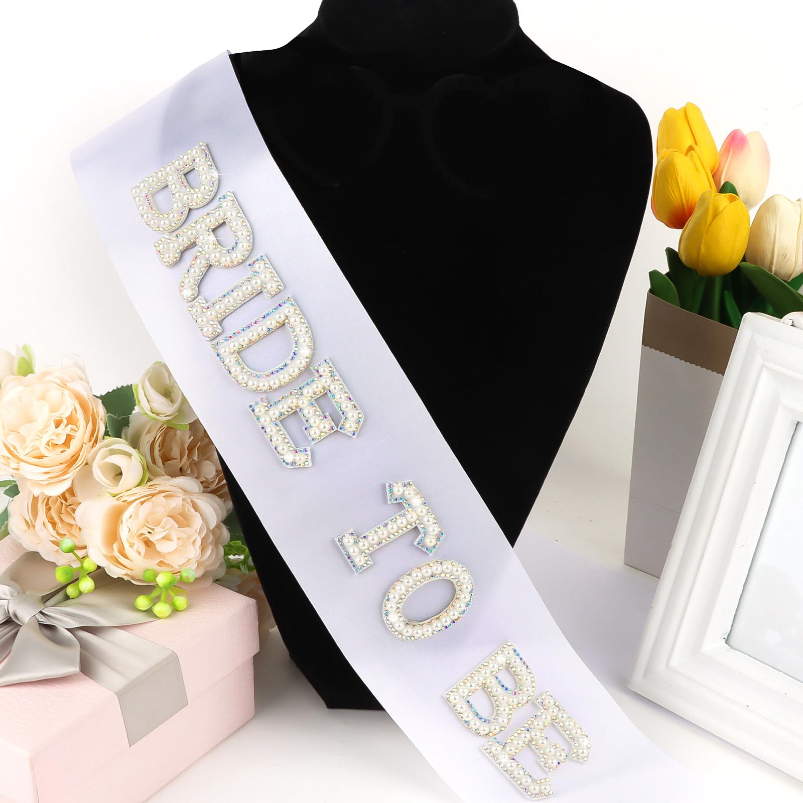 BAHABY sash folded in packaging ready for gifting and storage