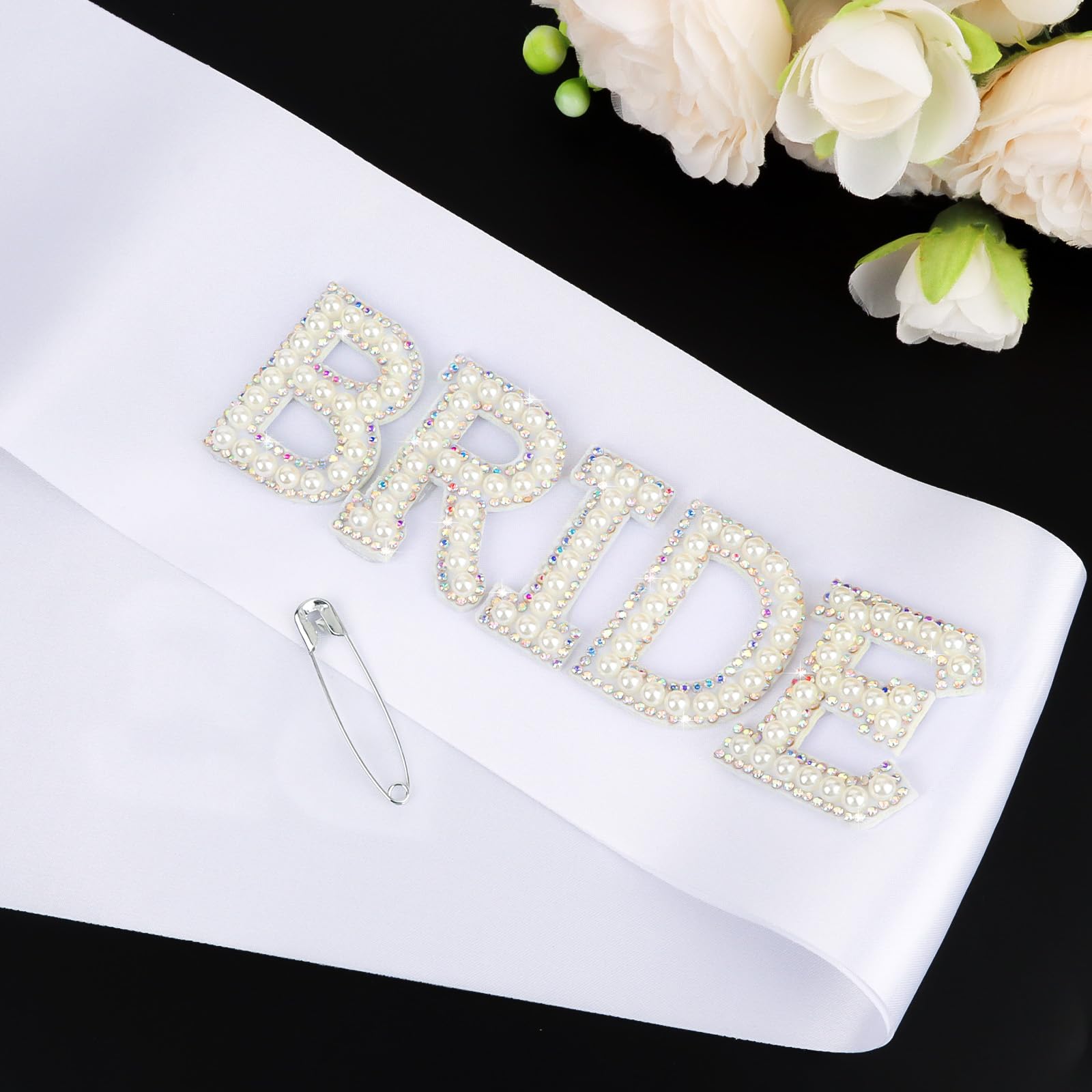 BAHABY sash in party scene creating standout bride photo moments