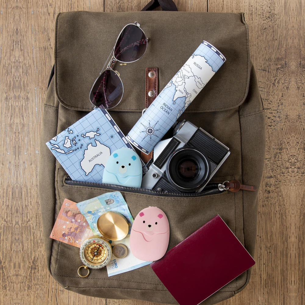 BAIKAFU close-up of a single sheet texture highlighting biodegradable material