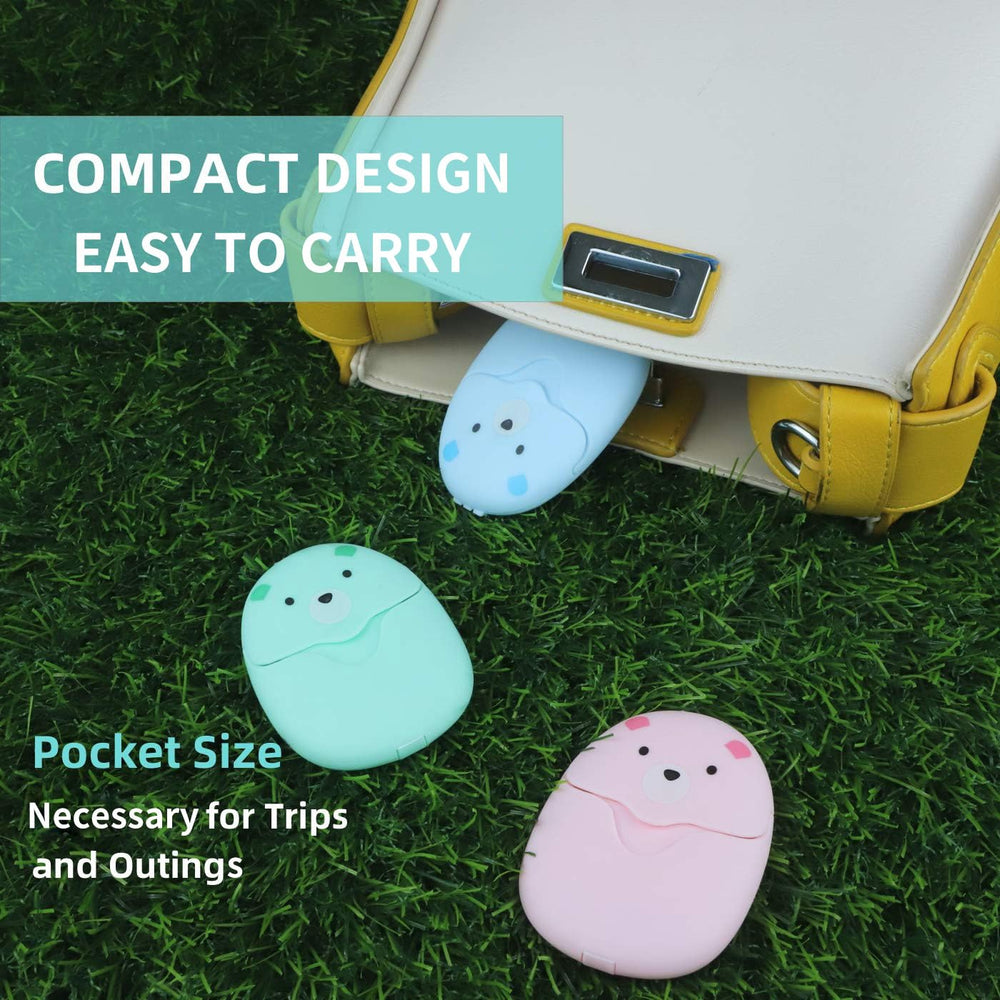 BAIKAFU box next to a wallet to show size and pocket-friendly benefit