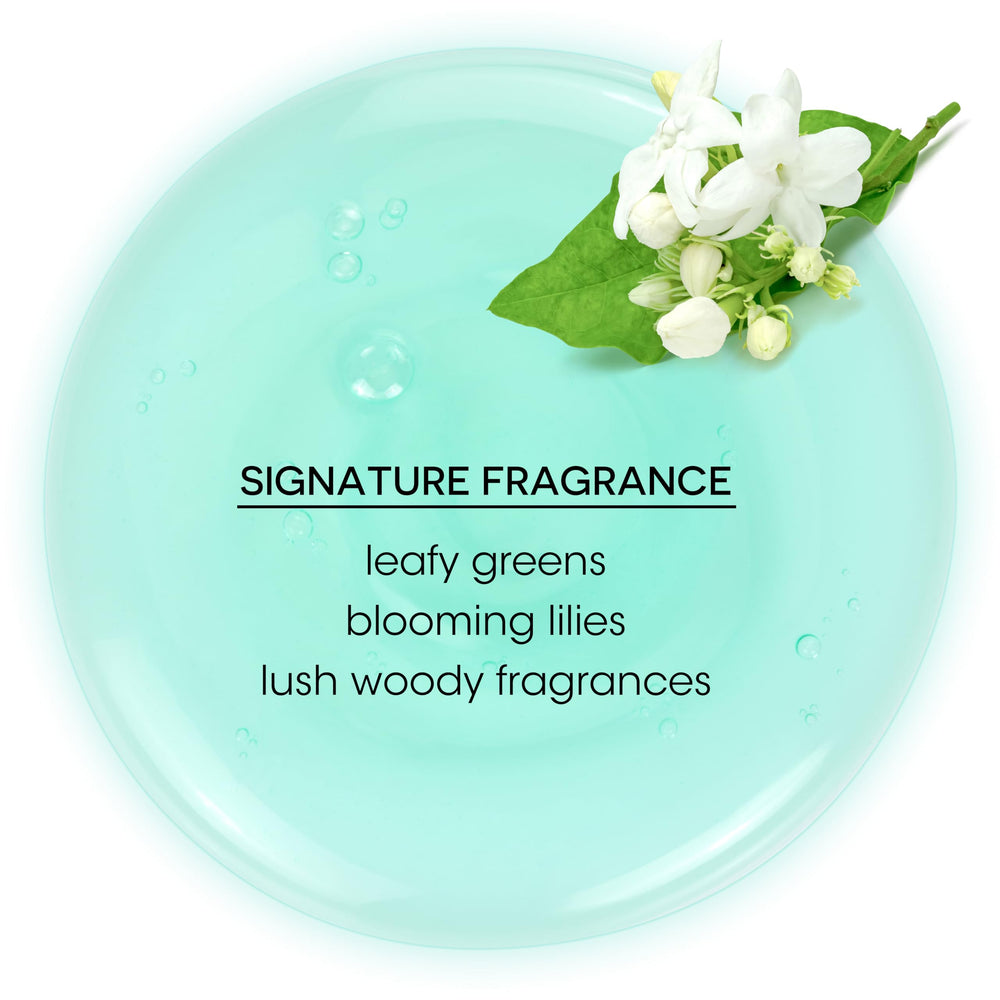 Bain de Terre label detail with ingredient highlights promoting color-safe formula