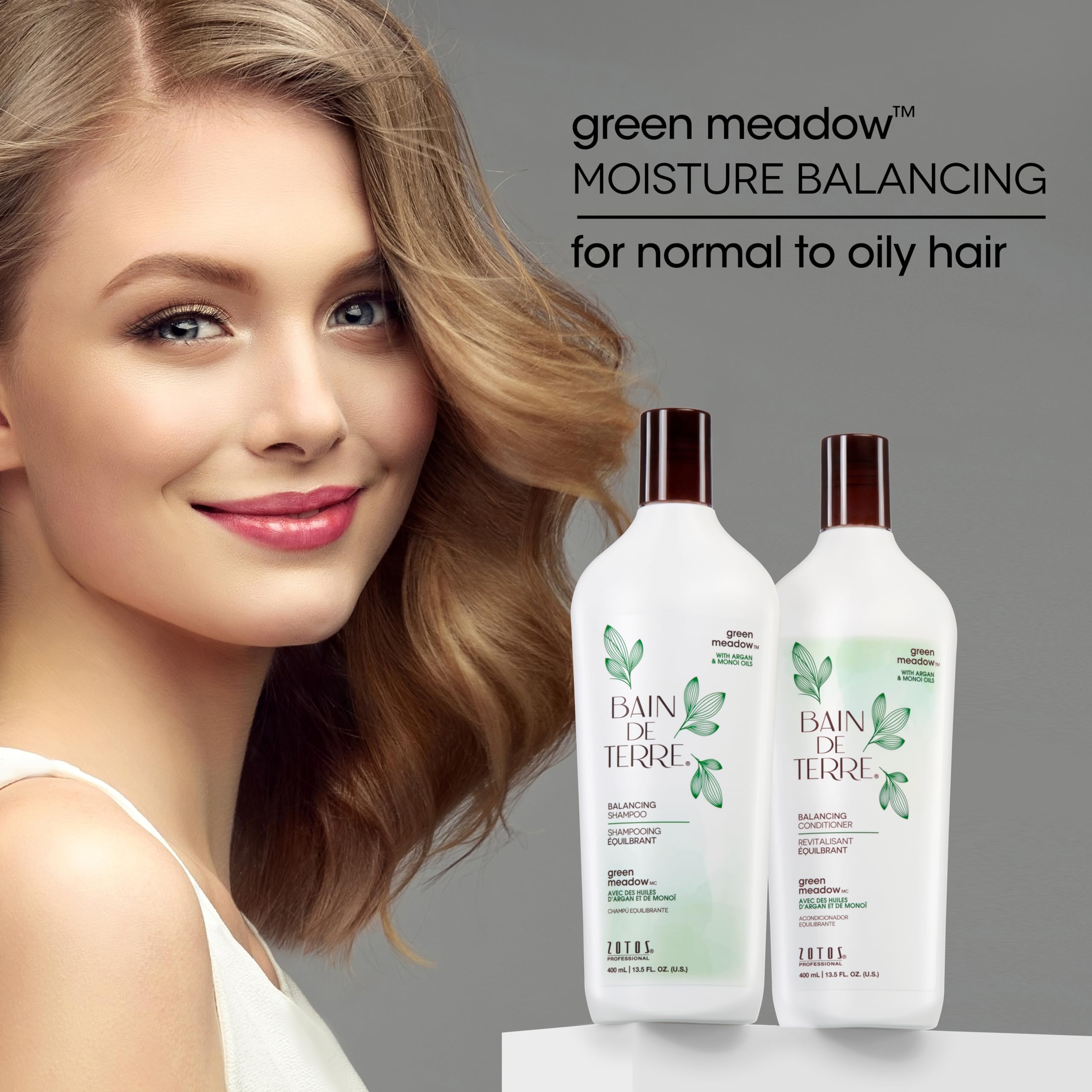 Bain de Terre shampoo lather foam texture showing gentle effective cleanse