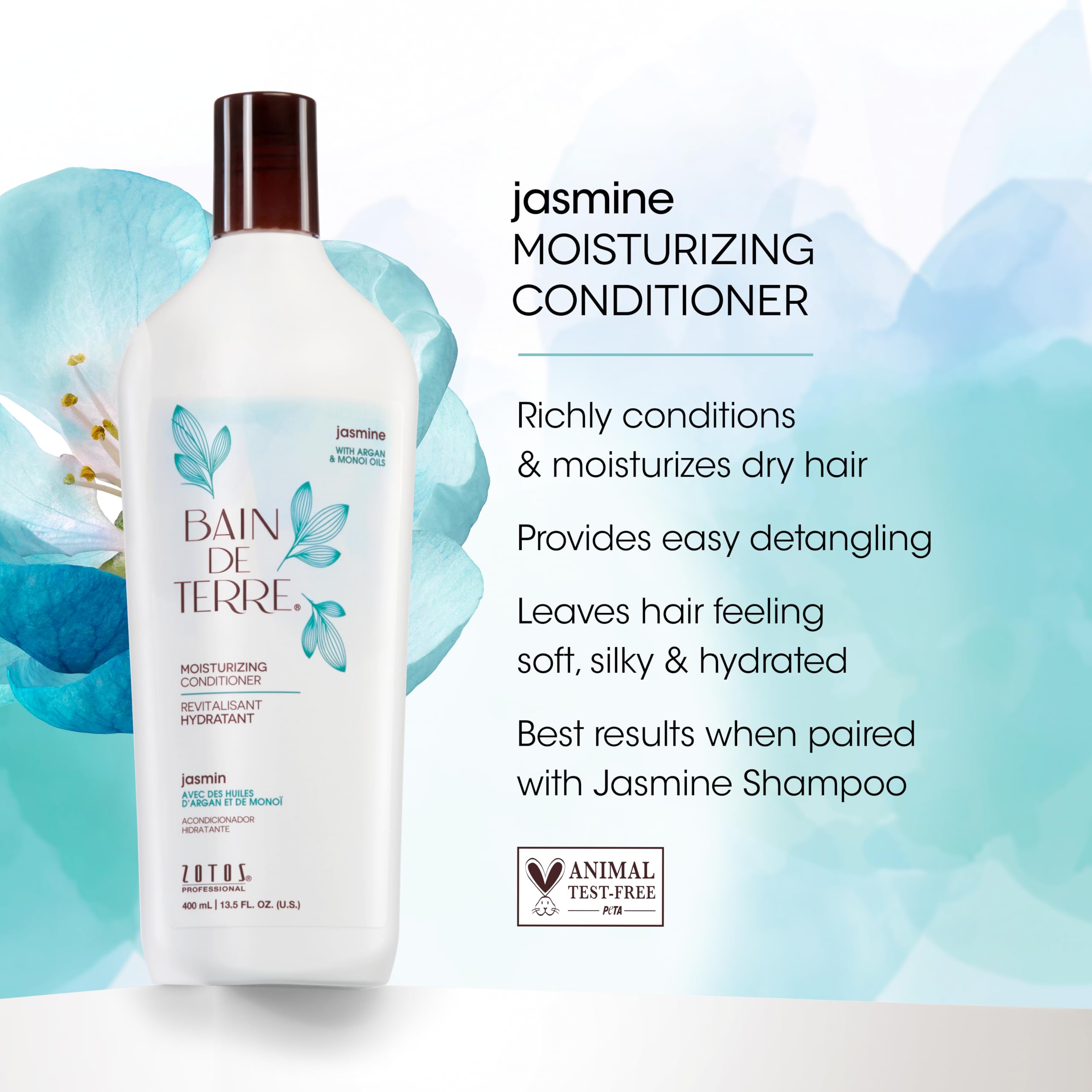 Bain de Terre creamy texture closeup showing rich hydration and smoothness