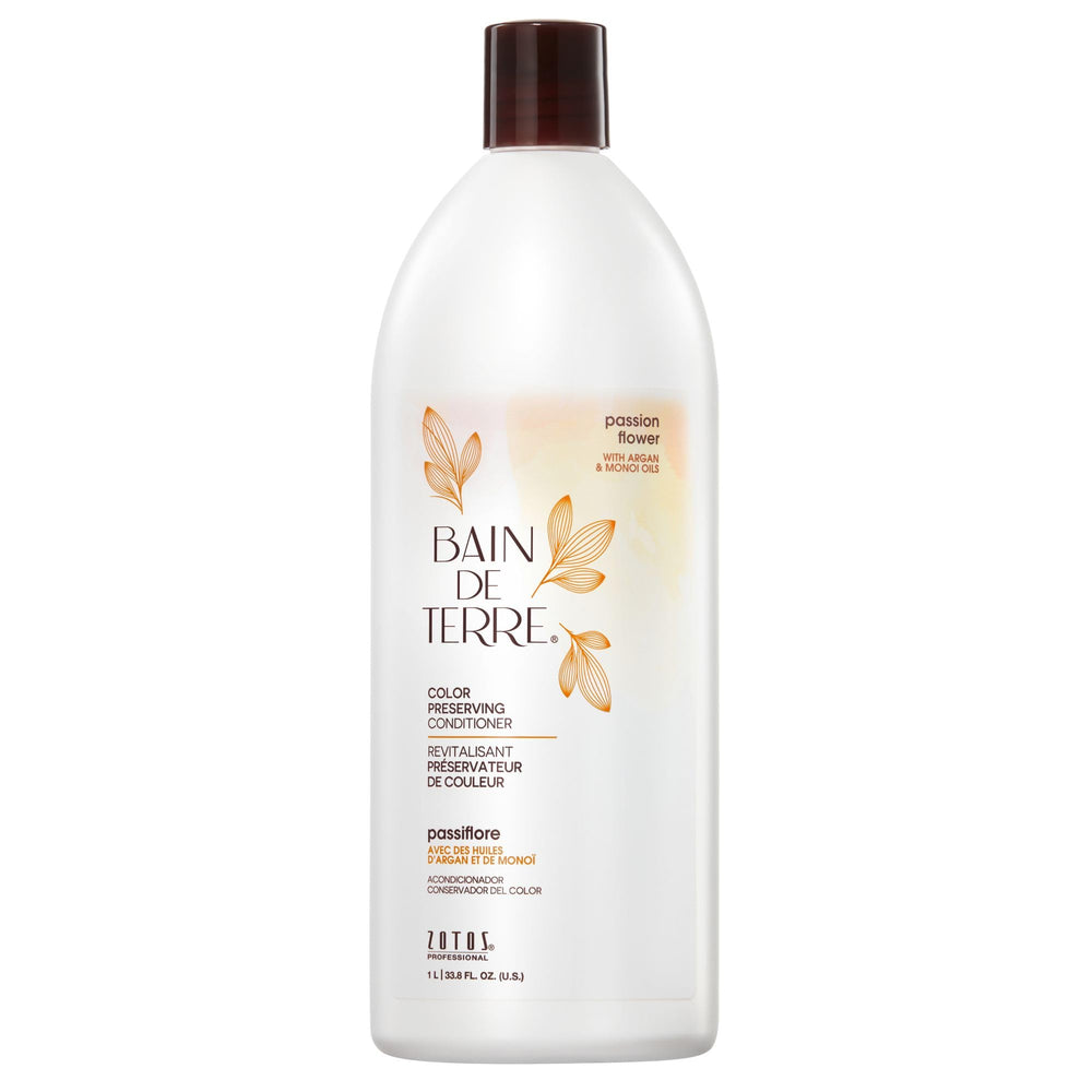 Bain de Terre front bottle showing product and scent benefits