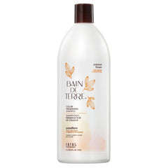Bain de Terre front bottle showing product and clear size for easy identification