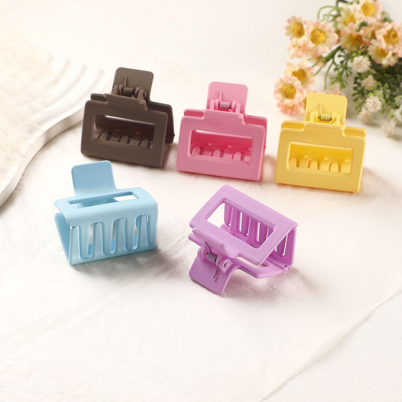 BAISEN flat lay of all 12 colors to match different outfits