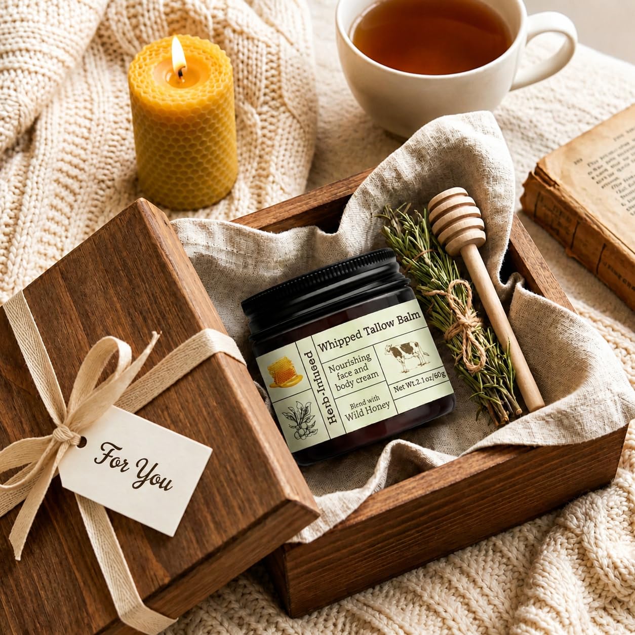BAISEN DIARY application on hand showing smooth spread and instant softening effect