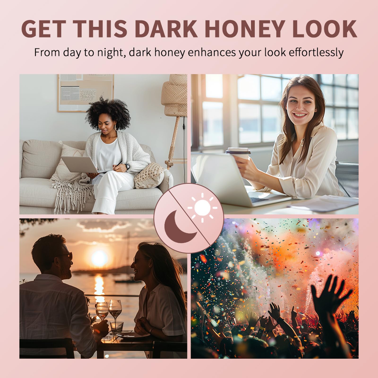 BAISEN DIARY applying balm on model showing natural finish and comfortable wear benefit