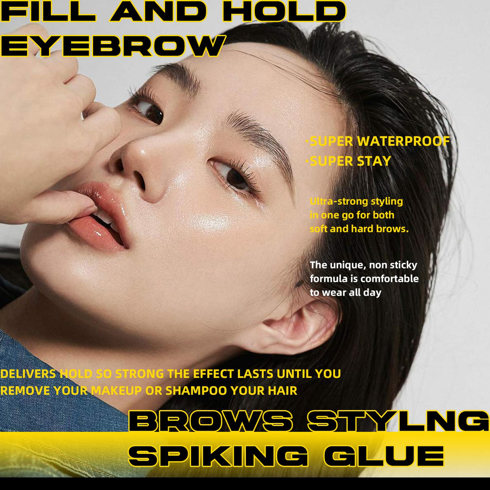 BAISEN DIARY before and after brows showing defined natural results