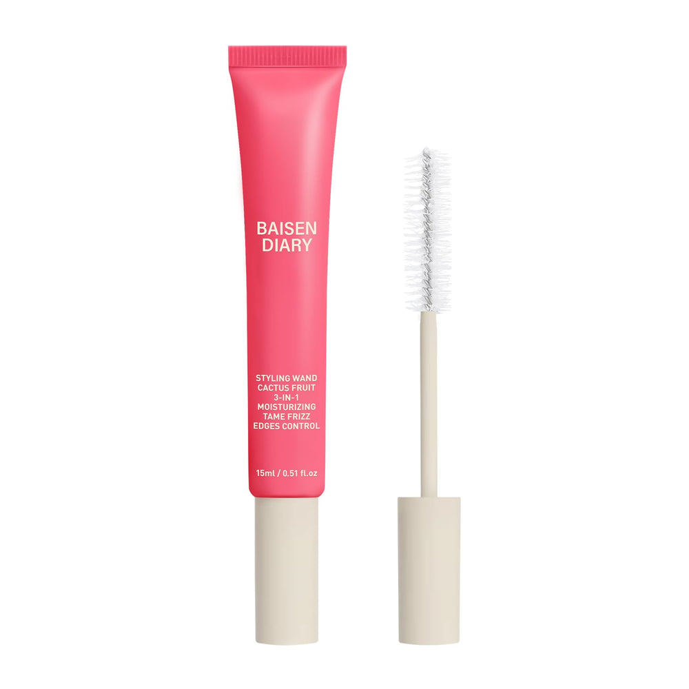 BAISEN DIARY front packaging showcasing travel-size styling wand and clean finish