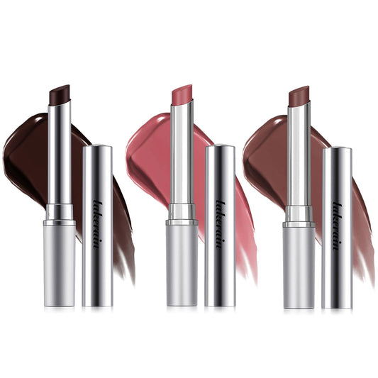 BAISEN DIARY trio packaging showing three tinted balms and benefit of variety