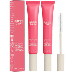 BAISEN DIARY front view of styling stick showing sleek packaging and brand