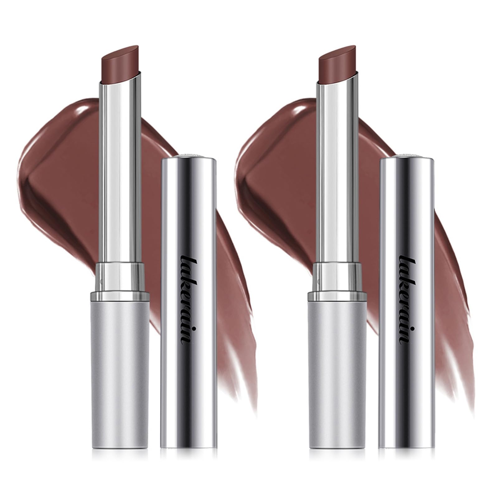 BAISEN DIARY front tube showing nude honey shade and convenient packaging benefit