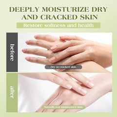 BAISEN DIARY used on lips and elbow showing targeted moisturization for dry patches