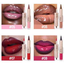 BAISEN DIARY ombre lip application demonstrating depth and fullness