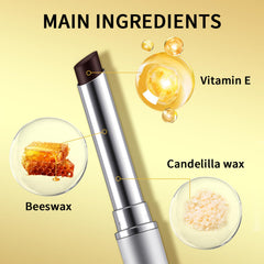 BAISEN DIARY open tube texture close-up showing smooth balm and quick glide benefit