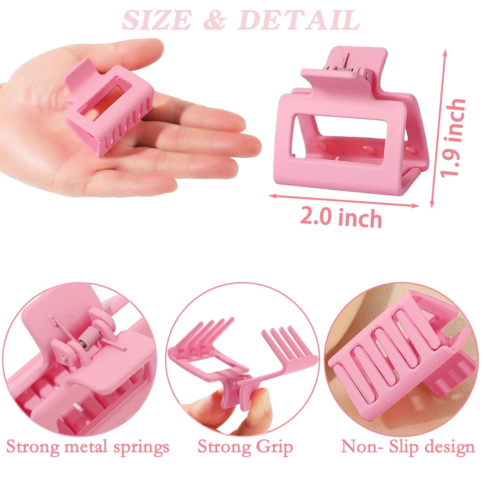 BAISEN strong spring mechanism close-up for lasting tension