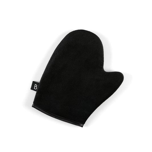 BALI BODY mitt front view showing design and clean finish benefit