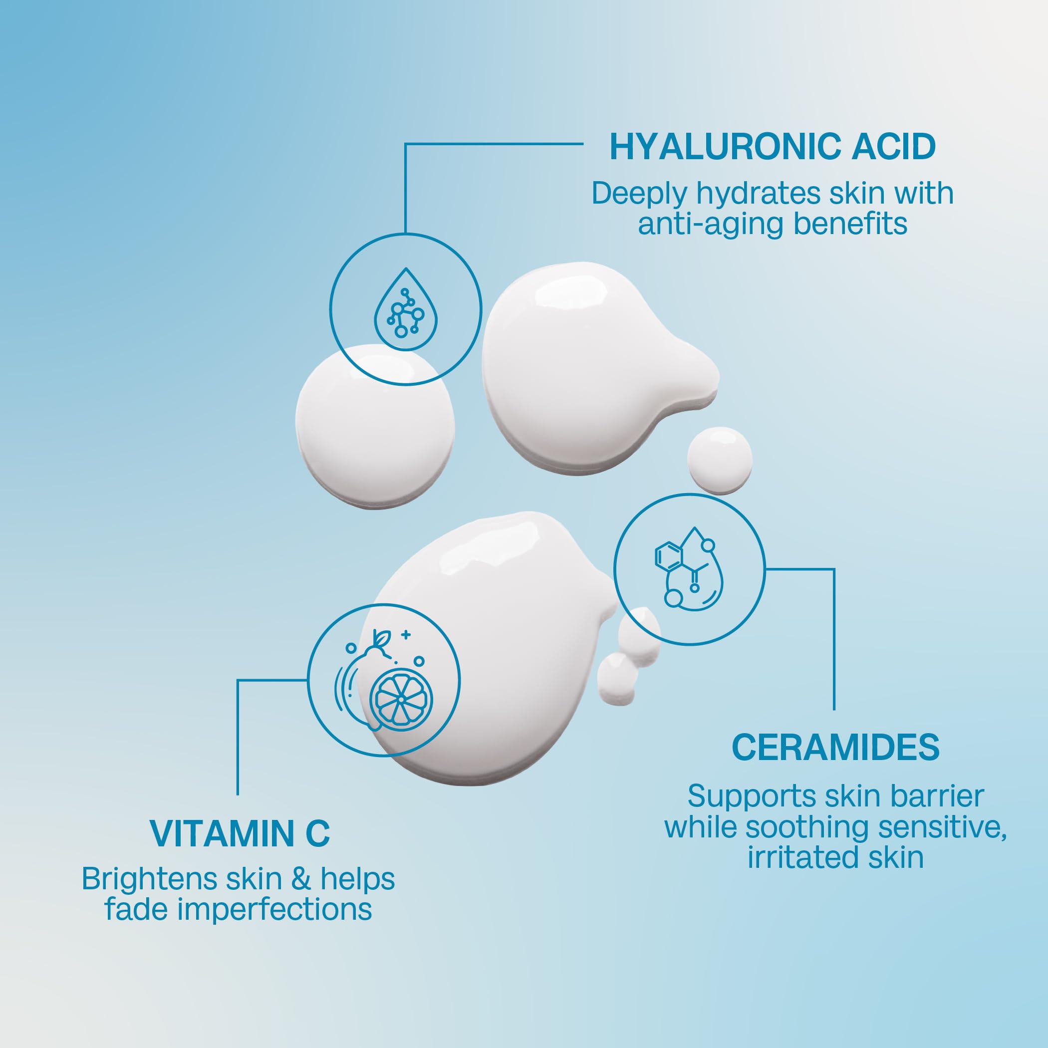 BALI BODY texture close-up demonstrating lightweight, fast-absorbing hydration benefit