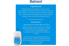 Balneol bottles on bathroom shelf showing easy access and everyday use benefit
