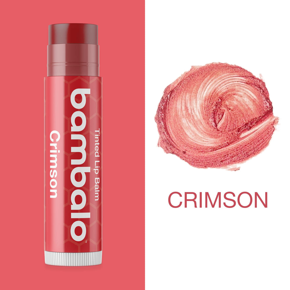 Bambalo lip application closeup illustrating sheer tint and hydrated look benefit