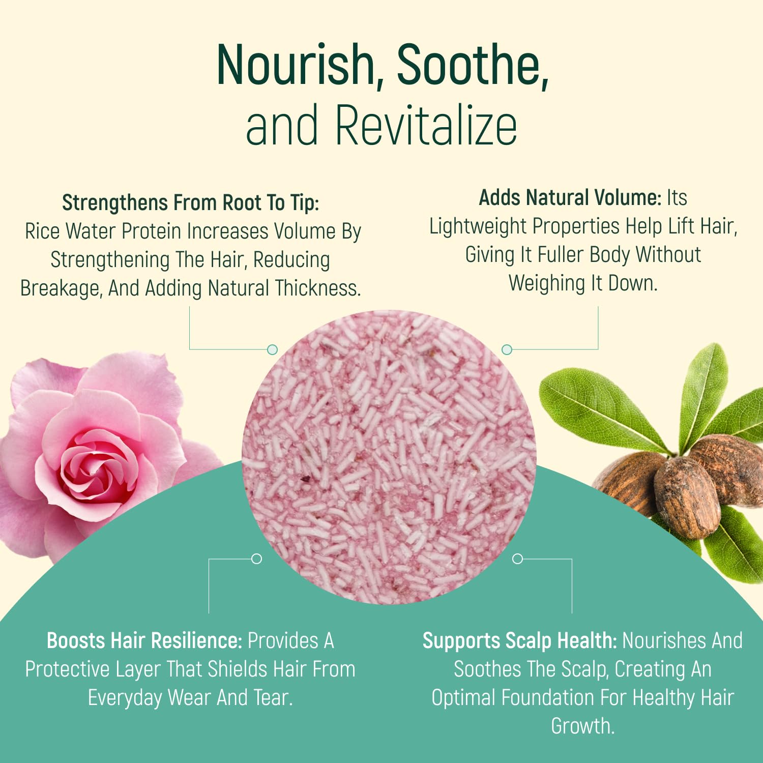BAMBOEARTH rich lather in hands illustrating gentle cleansing and easy application benefit
