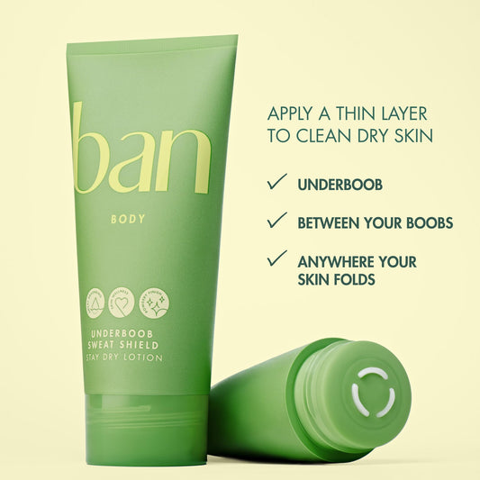 Ban applicator closeup demonstrating touchless dispensing for precise, mess-free application