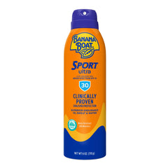 Banana Boat front packaging showing SPF 30 protection and size