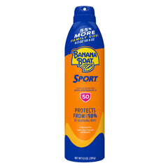 Banana Boat front packaging showing SPF 50 for quick identification
