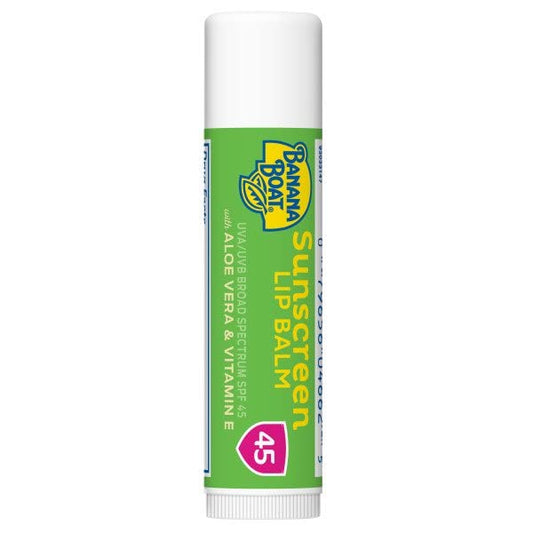 Banana Boat close-up of balm texture highlighting smooth application